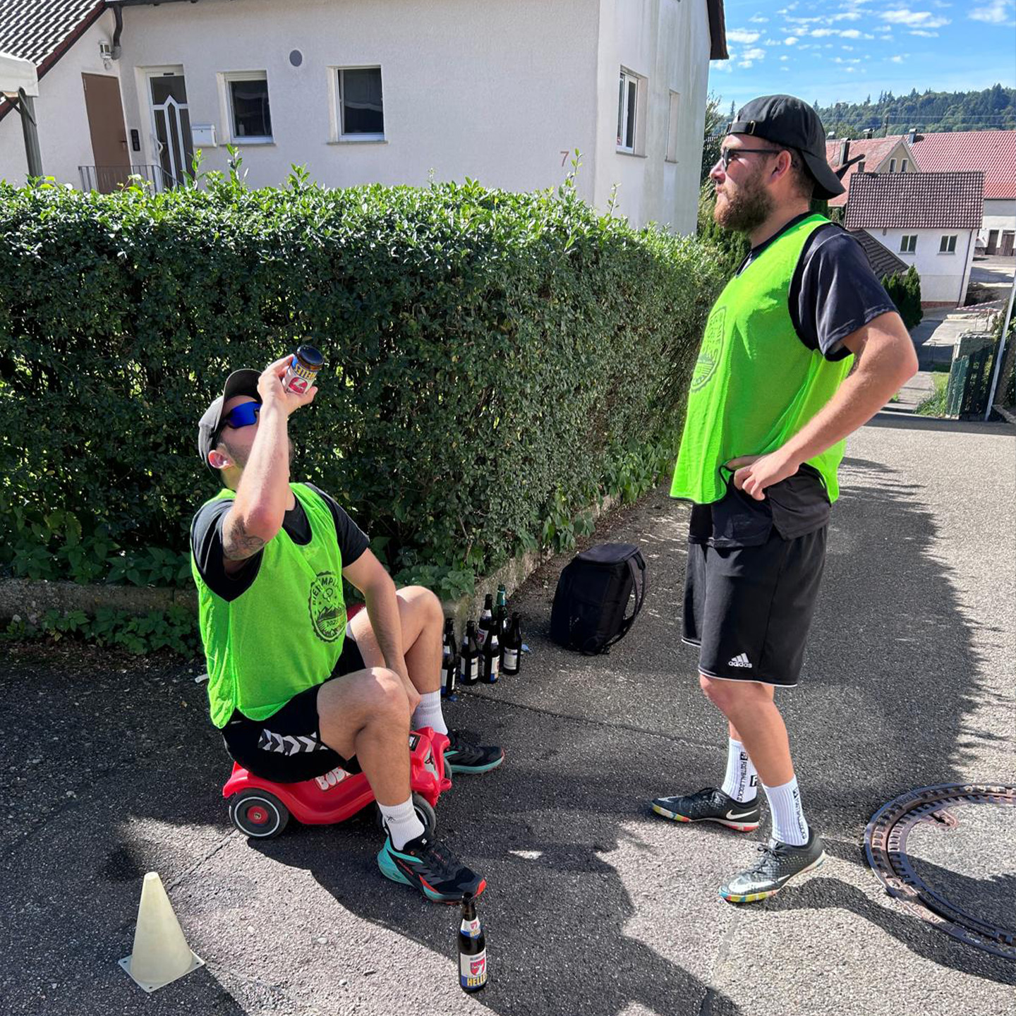 Disziplin auf dem Bobbycar